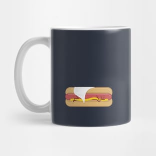 Hot Dog Tired Mug